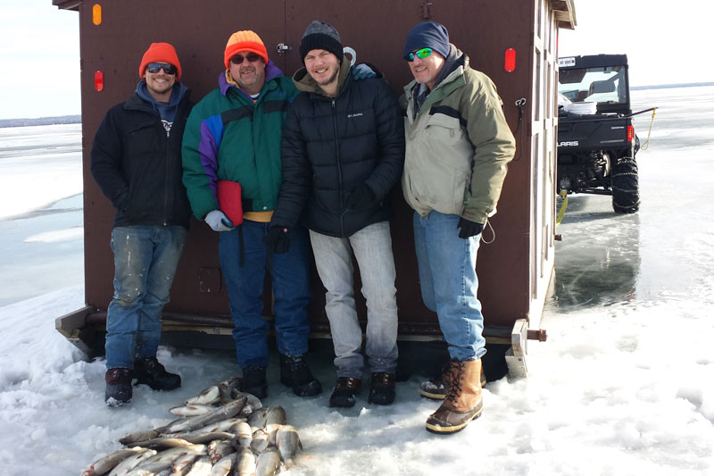 Local Guided Ice Fishing Trips near Sturgeon Bay, WI Ice Fishing