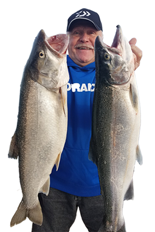 Professional fishing guide in Sturgeon Bay, WI Capt. Fritz Peterson